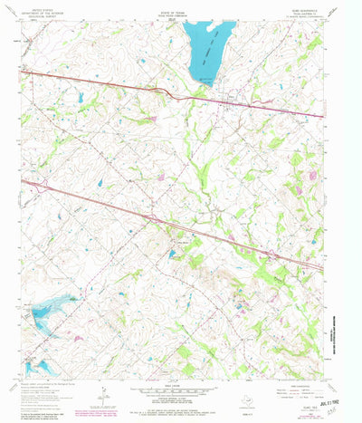 United States Geological Survey Elmo, TX (1962, 24000-Scale) digital map