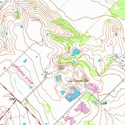 United States Geological Survey Elmo, TX (1962, 24000-Scale) digital map