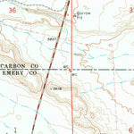 United States Geological Survey Elmo, UT (1969, 24000-Scale) digital map