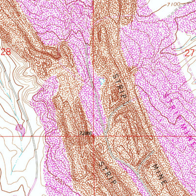United States Geological Survey Elmo, WY (1971, 24000-Scale) digital map