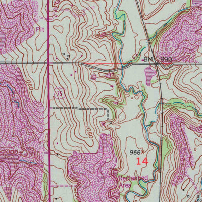 United States Geological Survey Elmont, KS (1952, 24000-Scale) digital map