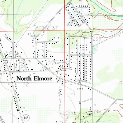 United States Geological Survey Elmore, AL (1987, 24000-Scale) digital map