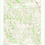 United States Geological Survey Elmore City NE, OK (1969, 24000-Scale) digital map