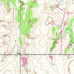 United States Geological Survey Elmore City NE, OK (1969, 24000-Scale) digital map