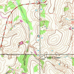 United States Geological Survey Elmore City NE, OK (1969, 24000-Scale) digital map