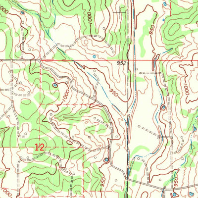 United States Geological Survey Elmore City South, OK (1969, 24000-Scale) digital map