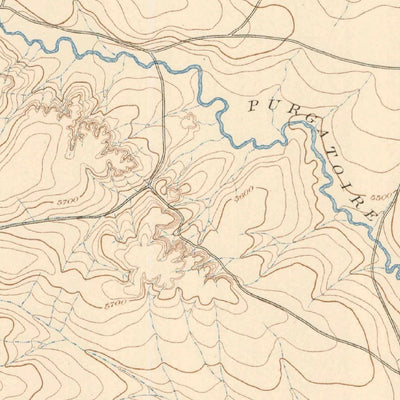 United States Geological Survey Elmore, CO (1892, 125000-Scale) digital map