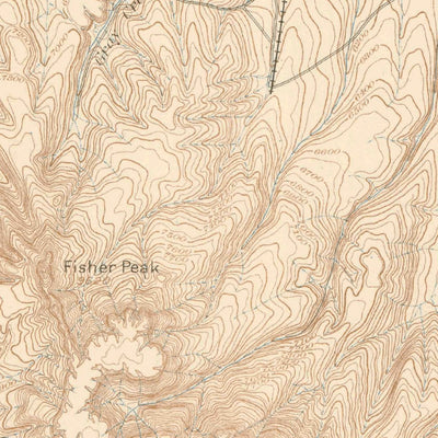 United States Geological Survey Elmore, CO (1892, 125000-Scale) digital map