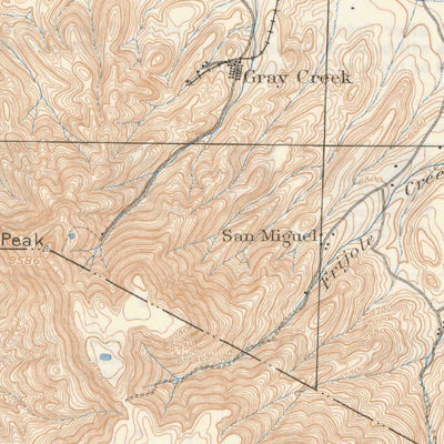 United States Geological Survey Elmore, CO (1897, 125000-Scale) digital map
