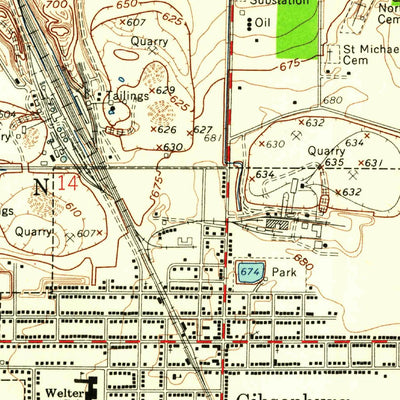 United States Geological Survey Elmore, OH (1959, 24000-Scale) digital map