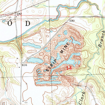 United States Geological Survey Elmwood, IL (1998, 24000-Scale) digital map