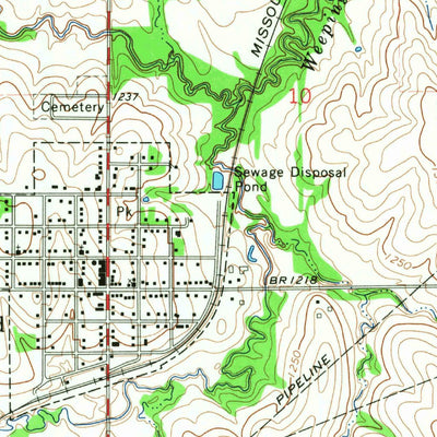 United States Geological Survey Elmwood, NE (1966, 24000-Scale) digital map