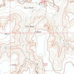 United States Geological Survey Elmwood, OK (1973, 24000-Scale) digital map