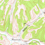 United States Geological Survey Elmwood, WV (1958, 24000-Scale) digital map