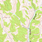 United States Geological Survey Elmwood, WV (1958, 24000-Scale) digital map