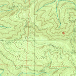 United States Geological Survey Elochoman Pass, WA (1986, 24000-Scale) digital map