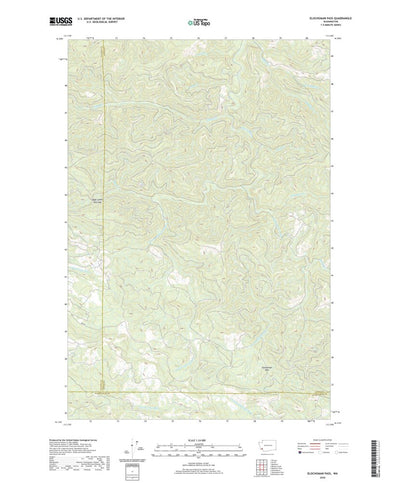 United States Geological Survey Elochoman Pass, WA (2020, 24000-Scale) digital map