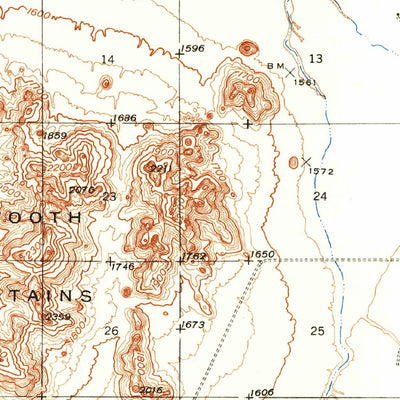 United States Geological Survey Eloy, AZ (1947, 62500-Scale) digital map