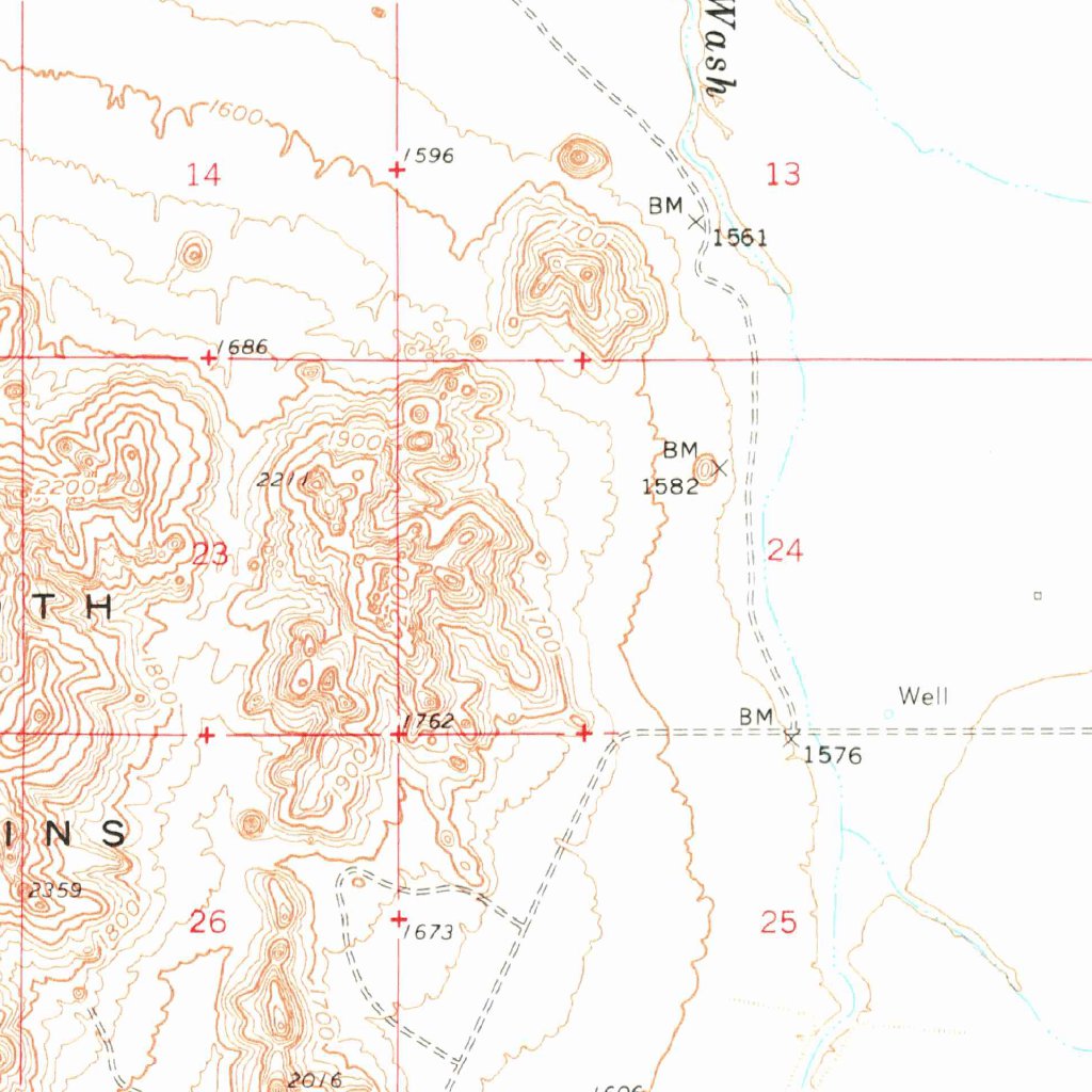 Eloy, AZ (1963, 62500-Scale) Map by United States Geological Survey ...