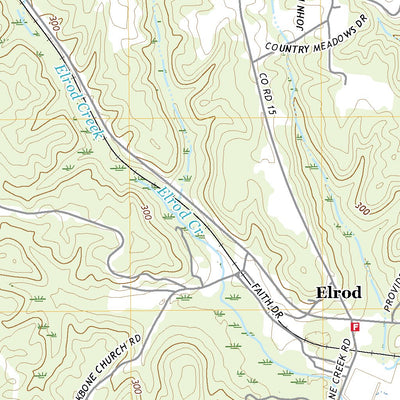 United States Geological Survey Elrod, AL (2020, 24000-Scale) digital map