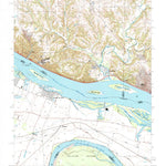 United States Geological Survey Elsah, IL-MO (1991, 24000-Scale) digital map