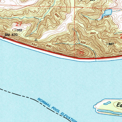 United States Geological Survey Elsah, IL-MO (1991, 24000-Scale) digital map