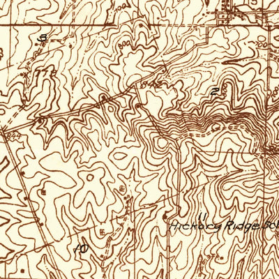 United States Geological Survey Elsberry, MO (1934, 48000-Scale) digital map