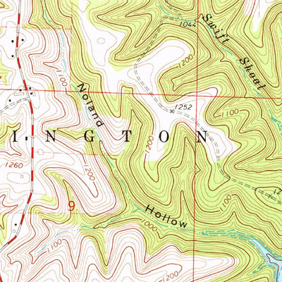 United States Geological Survey Elsey, MO (1974, 24000-Scale) digital map