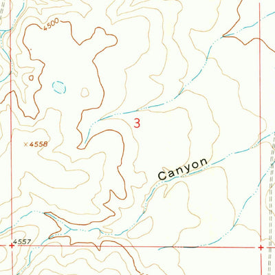 United States Geological Survey Elsie Canyon, NM (1967, 24000-Scale) digital map