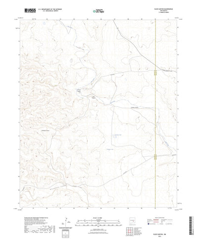 United States Geological Survey Elsie Canyon, NM (2023, 24000-Scale) digital map