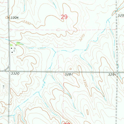 United States Geological Survey Elsie NE, NE (1973, 24000-Scale) digital map