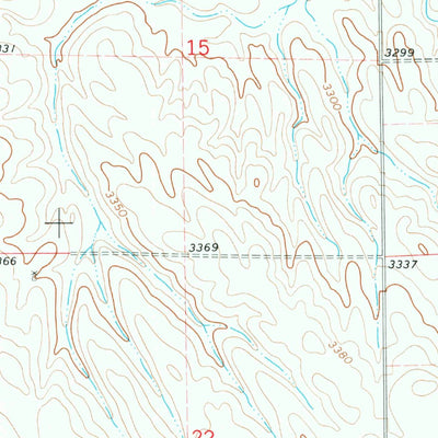 United States Geological Survey Elsie NW, NE (1973, 24000-Scale) digital map