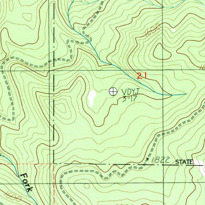 United States Geological Survey Elsie, OR (1984, 24000-Scale) digital map