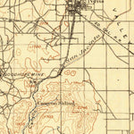 United States Geological Survey Elsinore, CA (1901, 125000-Scale) digital map