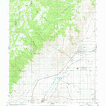 United States Geological Survey Elsinore, UT (1980, 24000-Scale) digital map