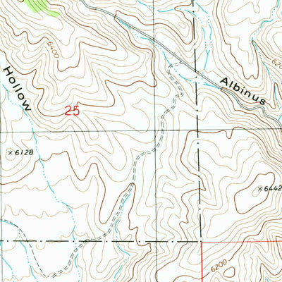 United States Geological Survey Elsinore, UT (1980, 24000-Scale) digital map