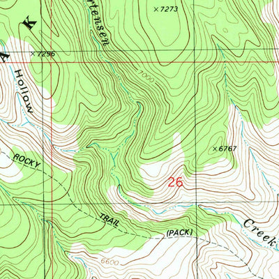 United States Geological Survey Elsinore, UT (1980, 24000-Scale) digital map