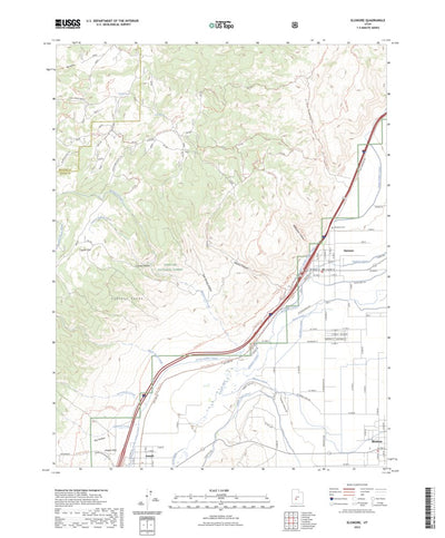 United States Geological Survey Elsinore, UT (2023, 24000-Scale) digital map