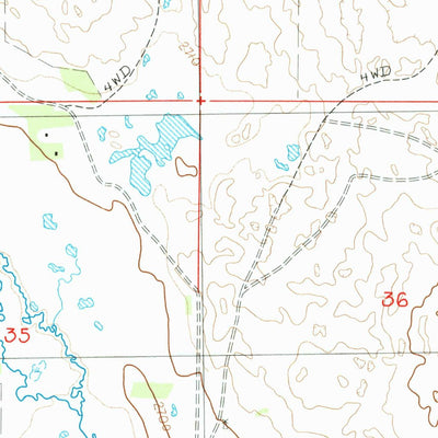 United States Geological Survey Elsmere, NE (1986, 24000-Scale) digital map
