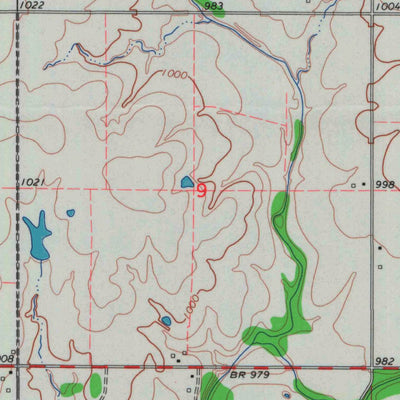 United States Geological Survey Elsmore, KS (1966, 24000-Scale) digital map