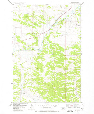 United States Geological Survey Elso, MT (1979, 24000-Scale) digital map