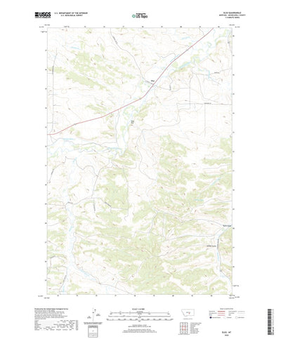 United States Geological Survey Elso, MT (2020, 24000-Scale) digital map