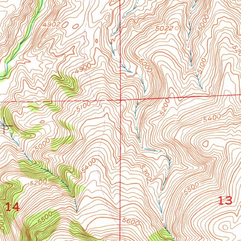 Elton, MT (1951, 24000-Scale) Map by United States Geological Survey ...
