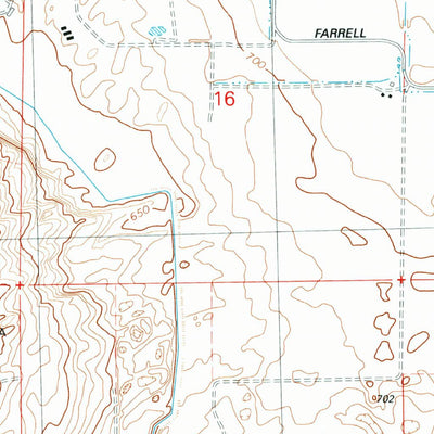 United States Geological Survey Eltopia, WA (1992, 24000-Scale) digital map