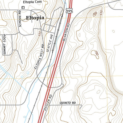 United States Geological Survey Eltopia, WA (2020, 24000-Scale) digital map