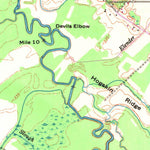 United States Geological Survey Elva, KY (1951, 24000-Scale) digital map