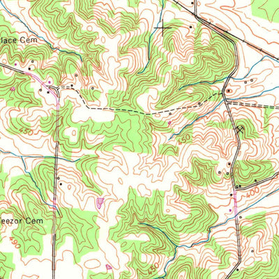 United States Geological Survey Elva, KY (1951, 24000-Scale) digital map