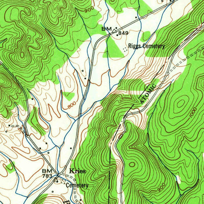 United States Geological Survey Elverton, TN (1953, 24000-Scale) digital map