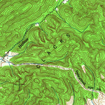 United States Geological Survey Elverton, TN (1953, 24000-Scale) digital map