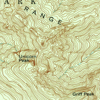 United States Geological Survey Elwha, WA (1950, 24000-Scale) digital map